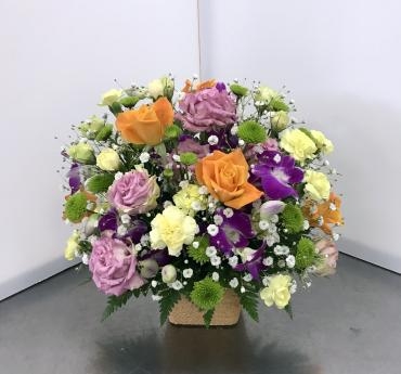 【花タウンよりご注文】　お届けしたアレンジメント「花一」（島根県益田市の花屋）のギャラリー写真